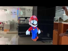 grande schermo olografico a garza trasparente per spettacolo olografico teatrale