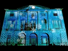 SMX 20000 Lumen WUXGA Large Venue 3LCD Laser Projector Su Proiezione Edilizia