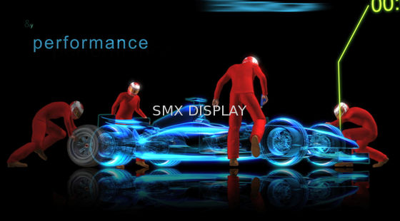 Qualità Stagnola olografica trasparente della stagnola 3D dell'ologramma della proiezione del fantasma del pepe Fabbrica