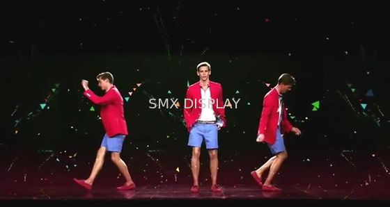 Qualità Spessore olografico dell'esposizione 95um della stagnola del proiettore dell'ologramma di Musion della fase Fabbrica