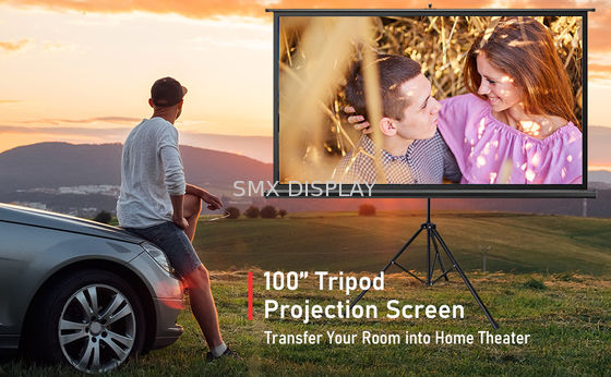 qualità Cinema portatile 96" dello schermo del proiettore del supporto del treppiede X96» 244x244cm Fabbrica