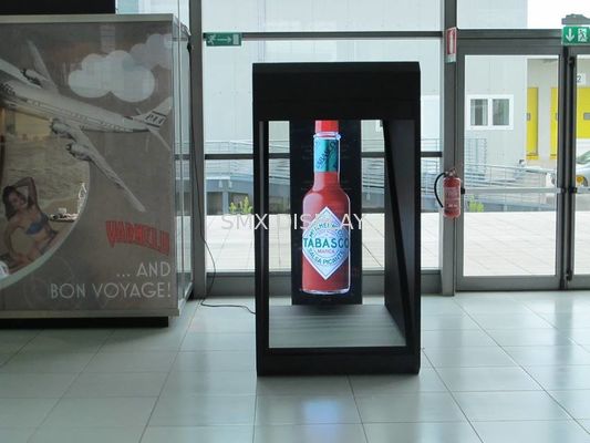 Qualità 3D 180" contenitore di gioielli olografico dell'esposizione dell'ologramma della piramide della proiezione Fabbrica