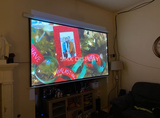 Schermo di proiezione elettrico di HD con telecomando per Home Theater