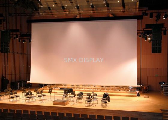 Qualità 16/9 Tab Tensioned Motorized Projection Screen a 300 pollici 160 gradi hanno personalizzato Fabbrica
