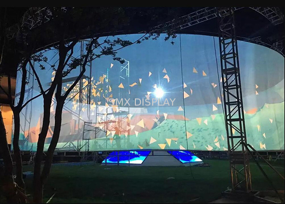schermo olografico di 3D Mesh Projector Screen For Holographic una fase da 360 gradi per la proiezione dello schermo della nebbia