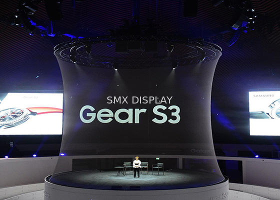 Qualità 3D elettrico Mesh Screen olografico 30m/50m Mesh Projector Screen olografico Fabbrica