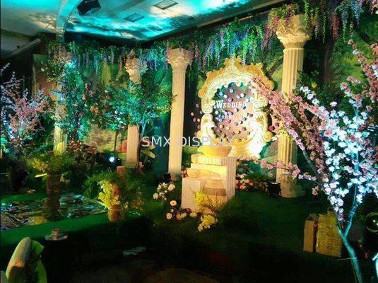 Qualità proiezione olografica olografica dello spettacolo dal vivo 3D del setaccio a maglie di 3D Hologauze video Fabbrica