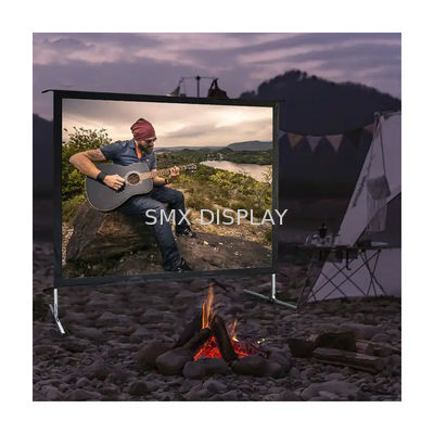 Qualità 180 pollici HD Fast Fold Rear Projection Projector Screen Outdoor Per grandi eventi Fabbrica