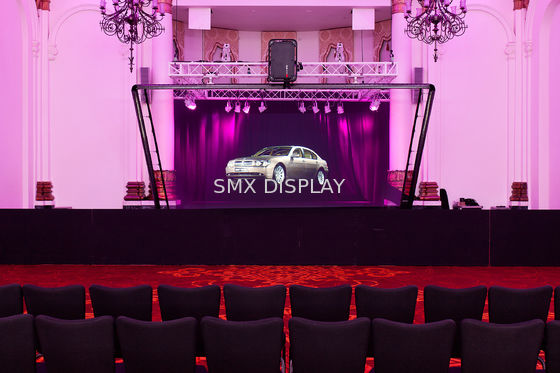 Qualità 3D video stagnola olografica trasparente olografica dell'eye-liner del proiettore 5x30m Musion Fabbrica