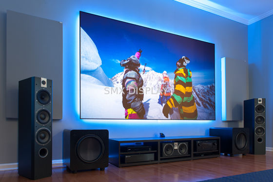 Qualità 16/9 di schermo di proiezione leggero anti- del bordo dello schermo zero della struttura fissa per il cinema domestico Fabbrica