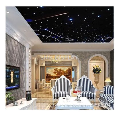 Qualità Fibra ottica pannelli di soffitto stellare RGBW illuminazione a LED pannello di soffitto stellare con telecomando per home theater Fabbrica