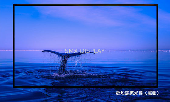 Qualità Anti schermo leggero a 100 pollici della pagina fissa della proiezione con il proiettore ultra breve del tiro Fabbrica