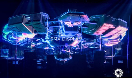 Qualità Schermo invisibile olografico dell'ologramma del sistema di proiezione della garza di Holo per la fase Fabbrica