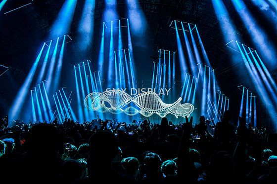 qualità Schermo di proiezione olografico trasparente 3D di Holoflex della poliammide Fabbrica