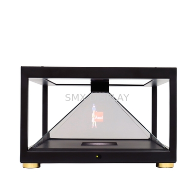 3D Piramide Holo Display Vitrina 360° Hologramma Display Box per la pubblicità