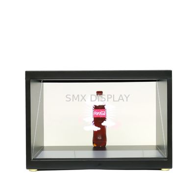 22 pollici 1 lato 180 gradi display ologramma piramide vetrina 3D Holo Box Holographic pubblicità lettore