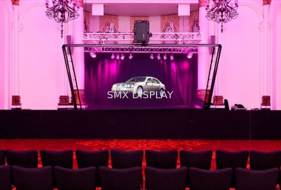 Qualità Esposizione dell'ologramma della stagnola 95um 160° 3D di riflessione per Live Show Fabbrica