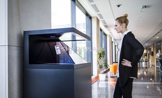 Qualità Scatola pronta per l'uso di vetro temperata 1920x1080 dell'ologramma 3D Fabbrica