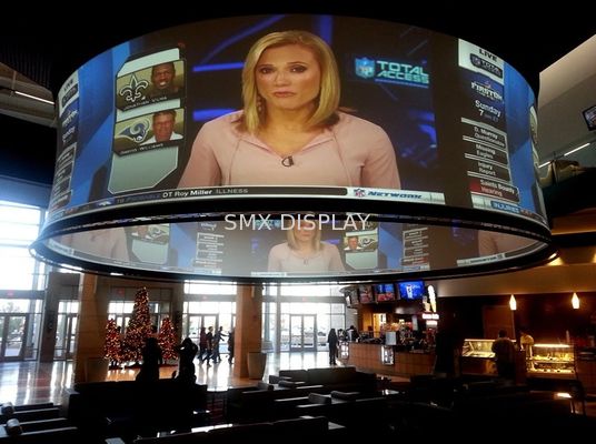 Qualità Schermo di proiezione della struttura fissa da 360 gradi per simulazione di volo Fabbrica