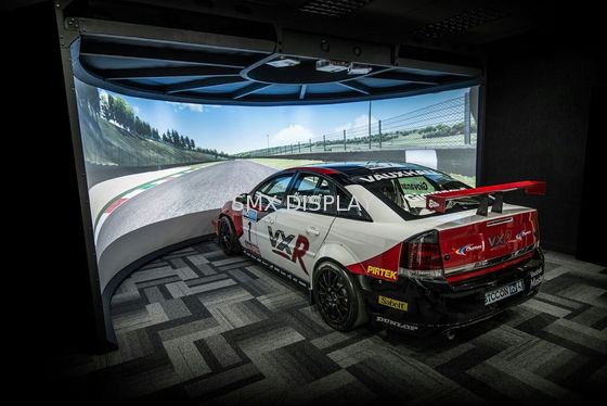 Qualità Gli schermi di simulazione curvi volo di 360 gradi pavimentano stare Fabbrica