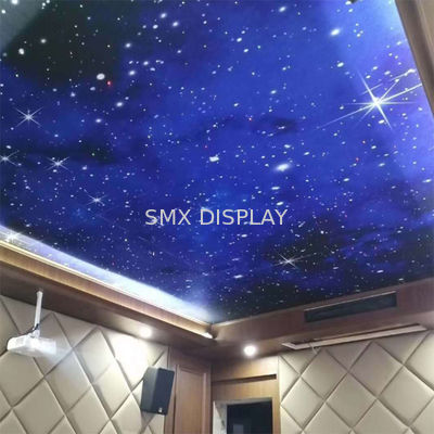 Qualità KTV Antivari LED borda l'installazione a fibra ottica del progetto dei pannelli per soffitti 12VDC della stella Fabbrica