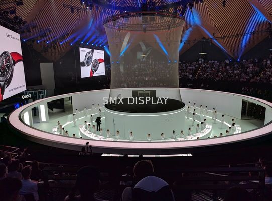 Qualità Grey Waterproof Holographic Mesh Screen vede attraverso 9x30m per l'evento Fabbrica