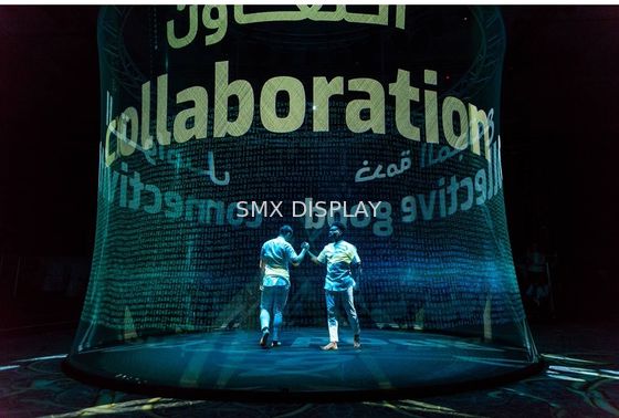 Qualità Lunghezza olografica del film 30m della proiezione di Pepperscrim per la pubblicità all'aperto Fabbrica