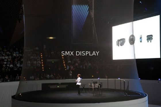 Qualità 360 manifestazione olografica dell'ologramma di Holo Gauze For 3D dello schermo del proiettore di grado Fabbrica