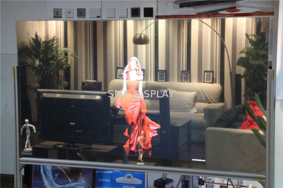 qualità Film olografico trasparente 1524 x 3000mm della proiezione posteriore di alta luminosità Fabbrica