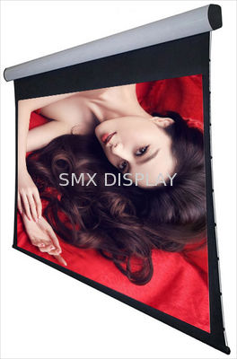 qualità Muri gli schermi di proiezione motorizzati sottoposti a tensione linguetta del soffitto 3D 120" per il cinema domestico Fabbrica