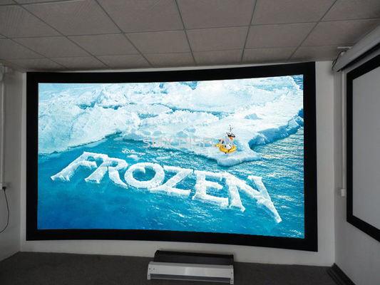 Qualità Le alta definizioni 200" 250" hanno curvato lo schermo di proiezione per il sistema del simulatore del cinema di HD Fabbrica