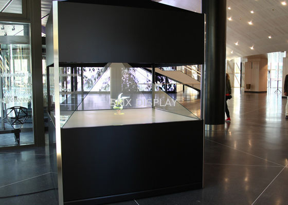 Qualità Alta risoluzione vetrina olografica dell'esposizione da 360 gradi nella pubblicità & nella vendita al dettaglio del negozio Fabbrica