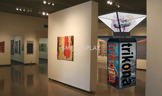 qualità Grande esposizione olografica della piramide di 360XXL 3D, Dreamoc XXL per gli aeroporti o i teatri Fabbrica