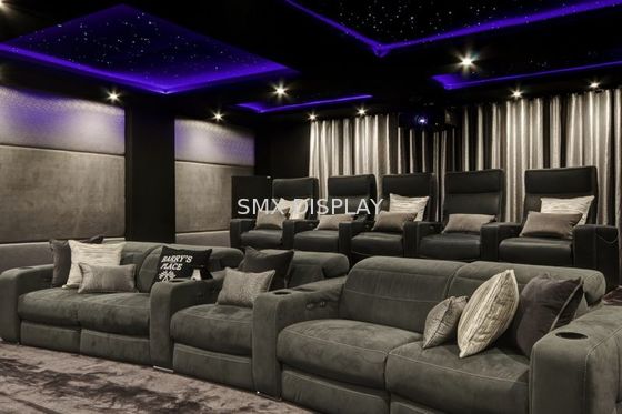 Qualità La stella a fibra ottica del cartone di fibra del poliestere riveste il telecomando di pannelli del soffitto del cinema di 9mm Fabbrica