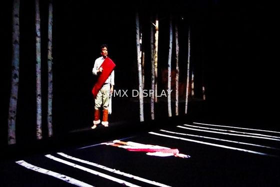 qualità Il video su ordinazione di HD ha basato il sistema di proiezione olografico 3d per la presentazione dell'ologramma Fabbrica