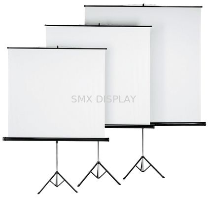 Qualità 70"» supporto portatile di Matte White Screen Fabric With dello schermo di proiezione del treppiede X70 Fabbrica