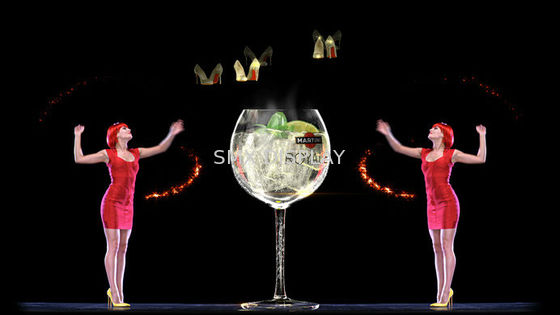 qualità Proiezione olografica olografica dello schermo 3D di Digital per la manifestazione dell'ologramma 3D Fabbrica