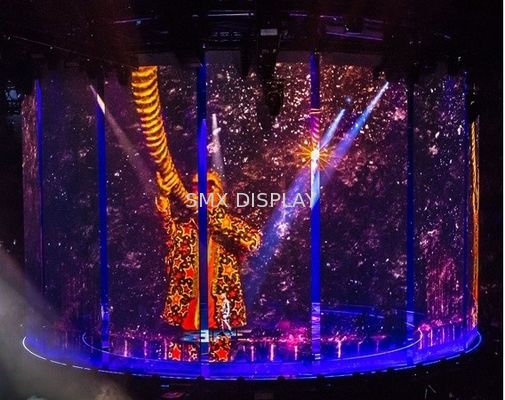 Qualità Proiettore interattivo dell'ologramma di Holo Gauze Holographic Mesh Screen For 3D Fabbrica